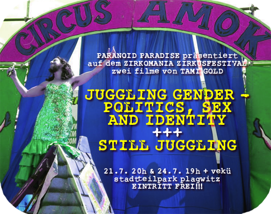 juggling gender und still juggling bei zirkomania flyer